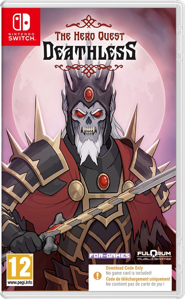 Deathless The Hero Quest Code in a Box SWITCH