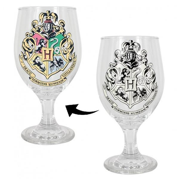 HARRY POTTER - Verre magique Logo poudlard