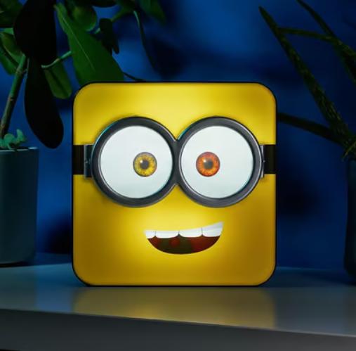 Numskull Minions-Lampe De Bureau/Applique Murale 3D Visage De Bob