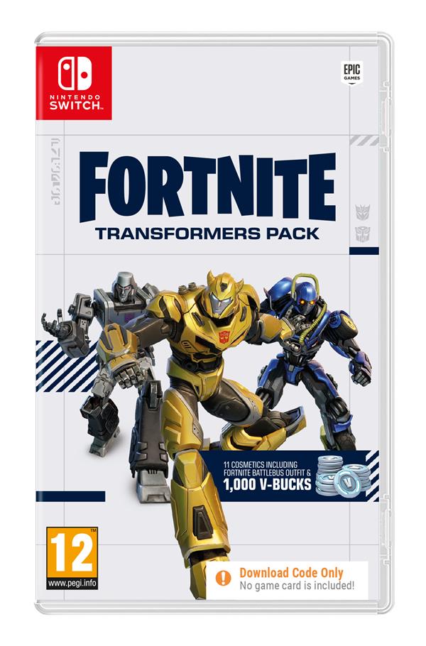 Fortnite : Pack Transformers (Code in a Box) (SWITCH)