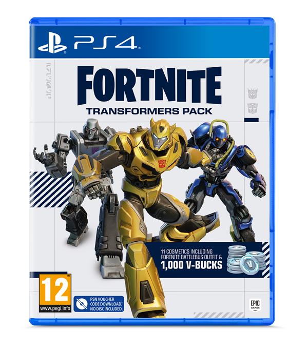 Fortnite : Pack Transformers - Code in a Box (PS4)