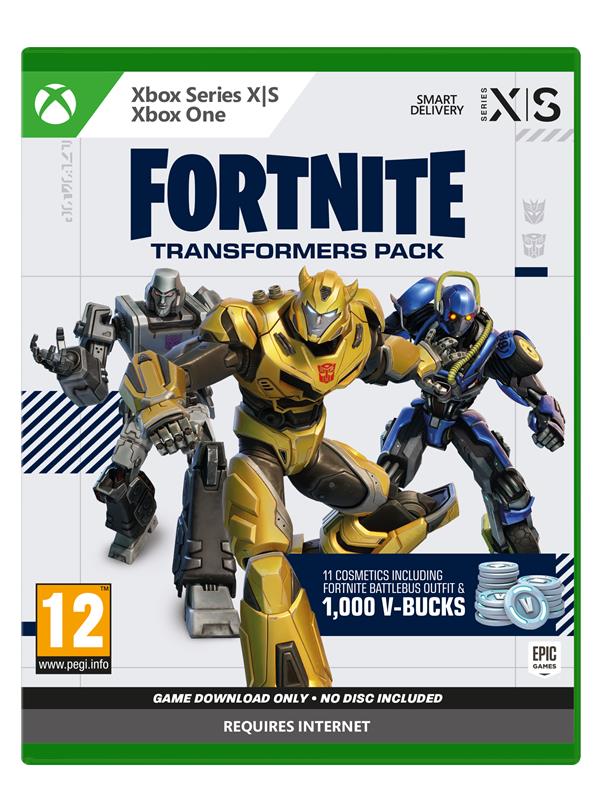 Fortnite : Pack Transformers - Code in a Box (XBOX SERIES)