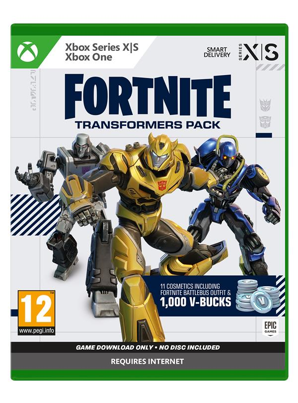 Fortnite : Pack Transformers - Code in a Box (XBOX SERIES)