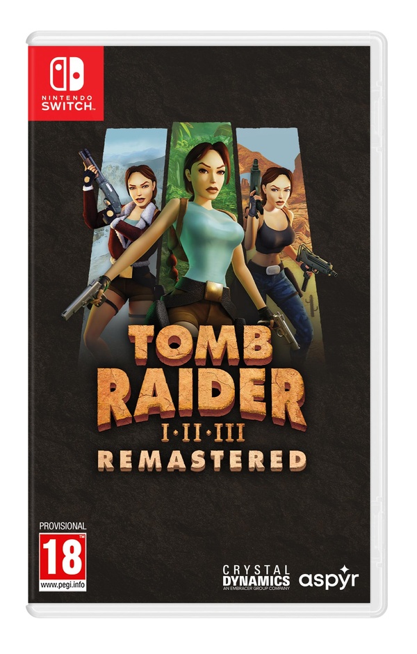 Tomb Raider 1,2 et 3 sur Switch Nintendo - vue 7