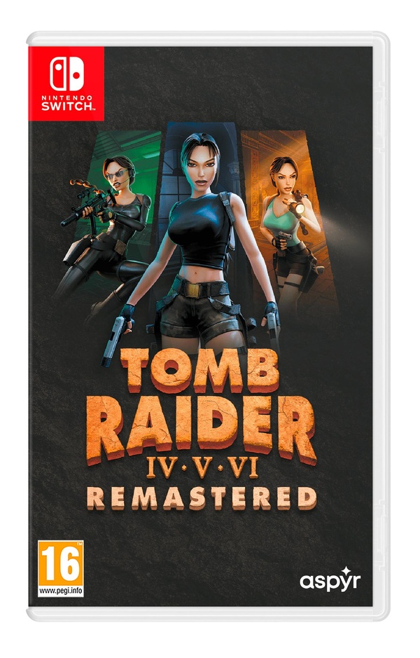 Tomb Raider IV-VI Remastered Starring Lara Croft (SWITCH)