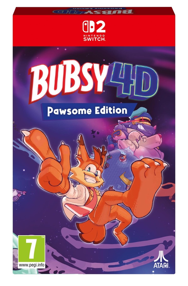 Bubsy 4D - Pawsome Edition (NINTENDO SWITCH 2)