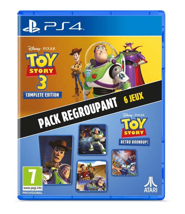 Toy Story 3 Complete + Retro Roundup Double Pack (PS4)