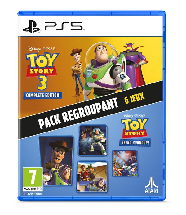 Toy Story 3 Complete + Retro Roundup Double Pack (PS5)