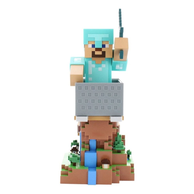 Support Gaming Figure Steve Armor 20 Cm Minecraft - vue 2
