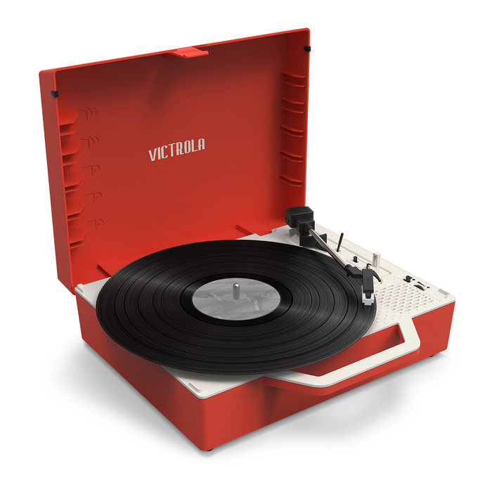 Platine vinyle Valise Bluetooth Durable Re-Spin Rouge Victrola