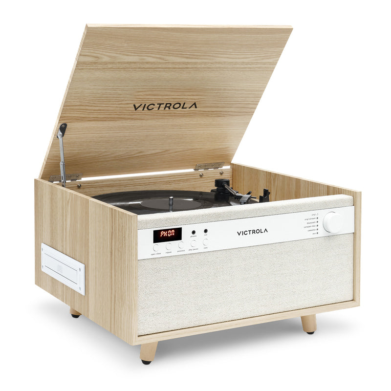 vinyle VICTROLA MUSIC CENTER 5EN1 CENTURY NATUREL - vue 4