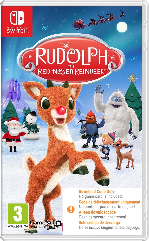 GAMEMILL Rudolph the Red-Nosed Reindeer (Code in a Box) (SWITCH)
