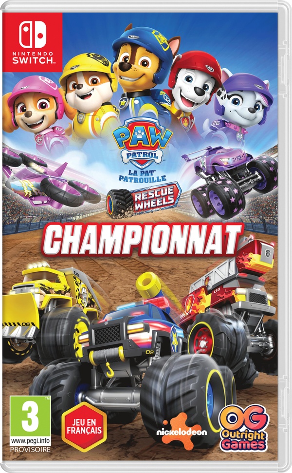 PAW Patrol, la Pat' Patrouille : Rescue Wheels - Championnat (SWITCH)