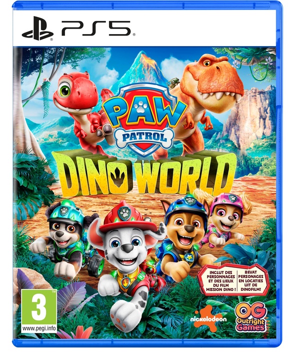 PAW Patrol, la Pat'Patrouille: Mission Dino (PS5)