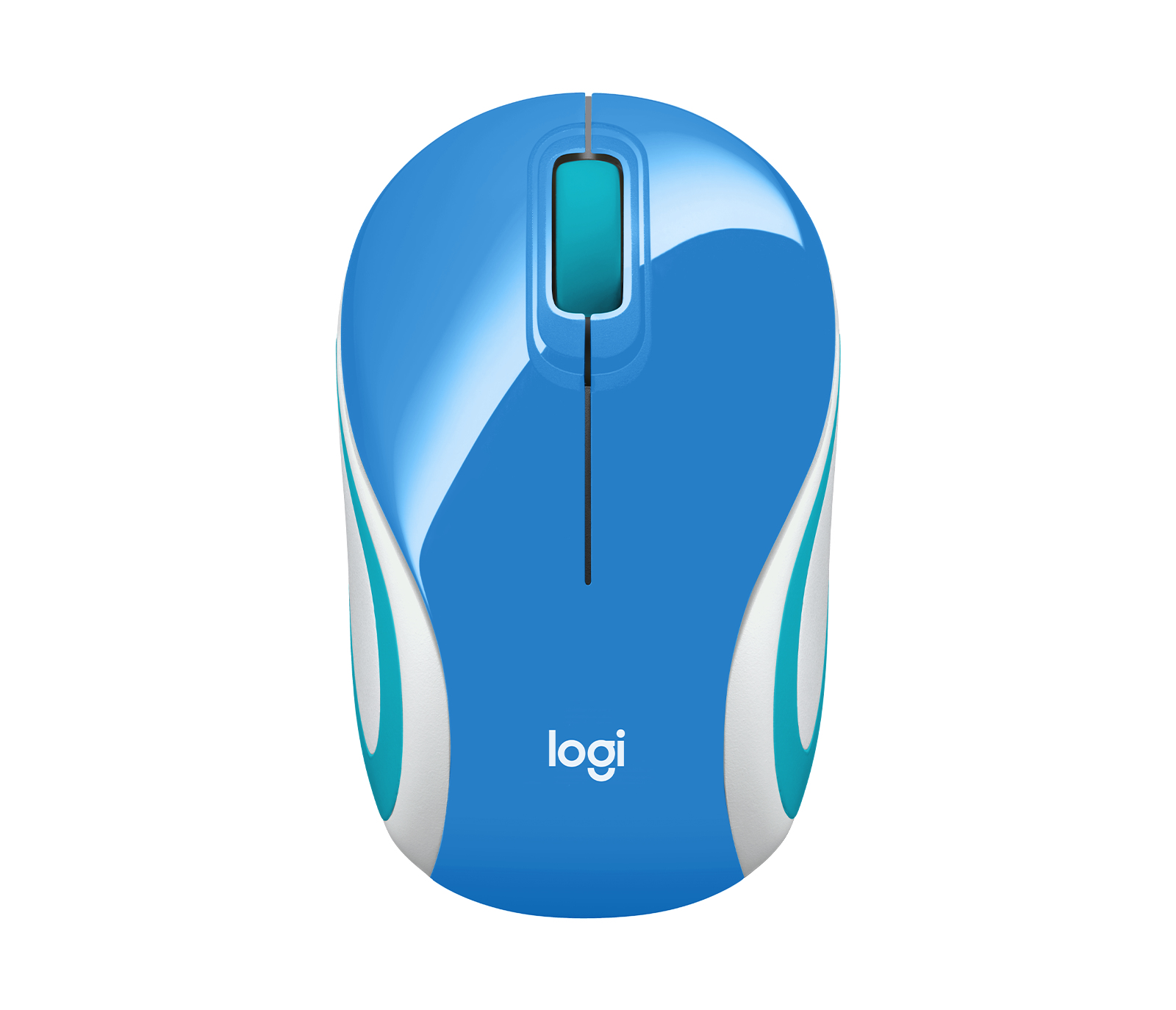 Souris Logitech Wireless Mini Mouse M187 Blue