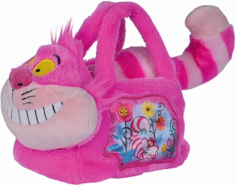 Disney Peluche Cheshire Cat Lying In Bag Medium