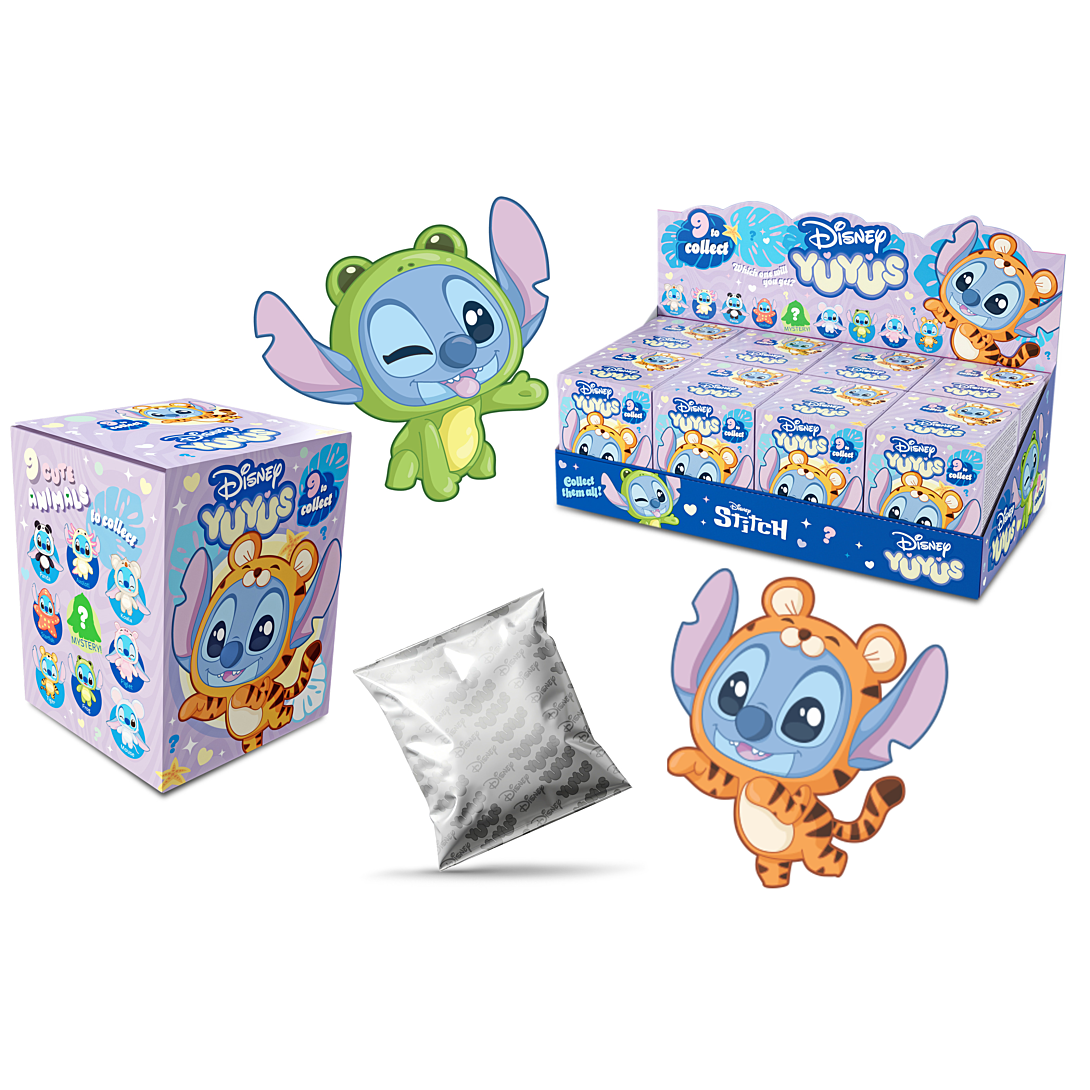 Peluche Nicotoy Disney Stitch Porte clés 12 cm Modèle aléatoire - vue 2