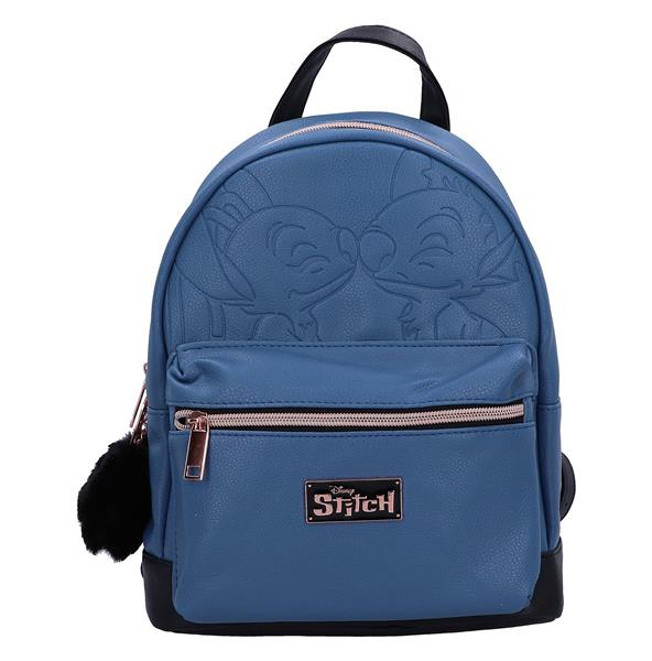 DISNEY - Sac fashion gaming Stitch et Angel, bleu, Nomadict