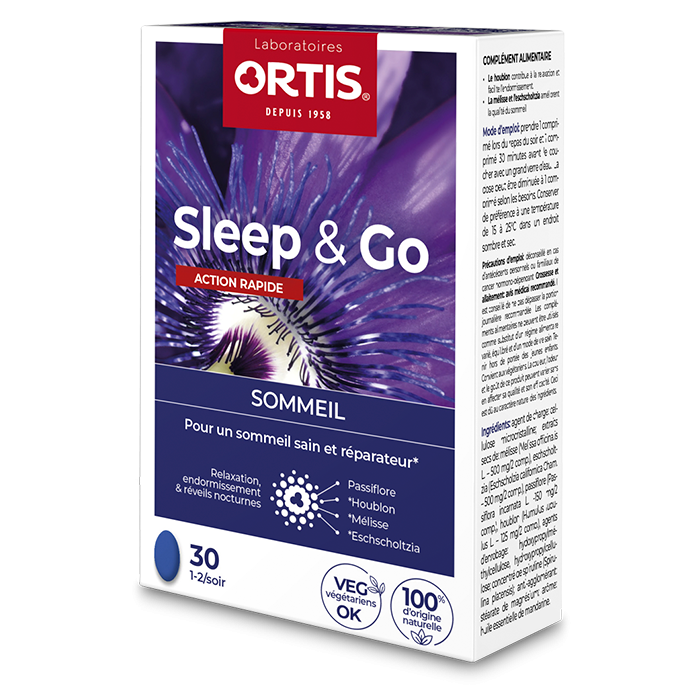 Ortis Sleep&Go 30 comprimés