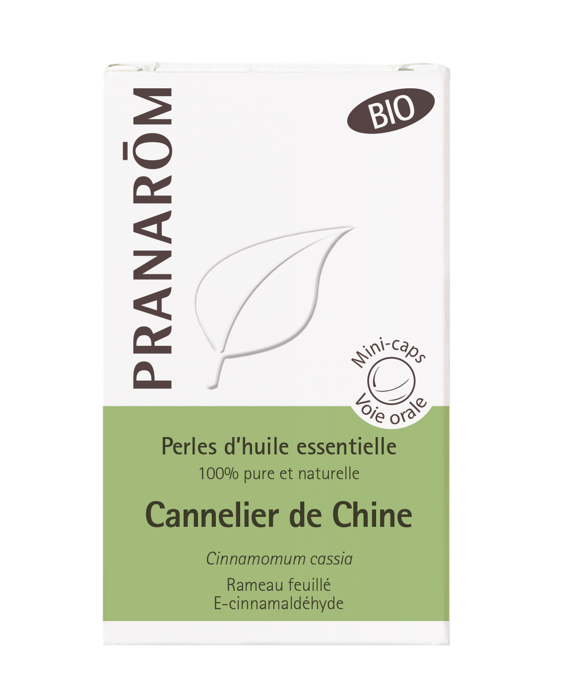 Perles d'huile essentielle Cannelier de Chine 60 capsules