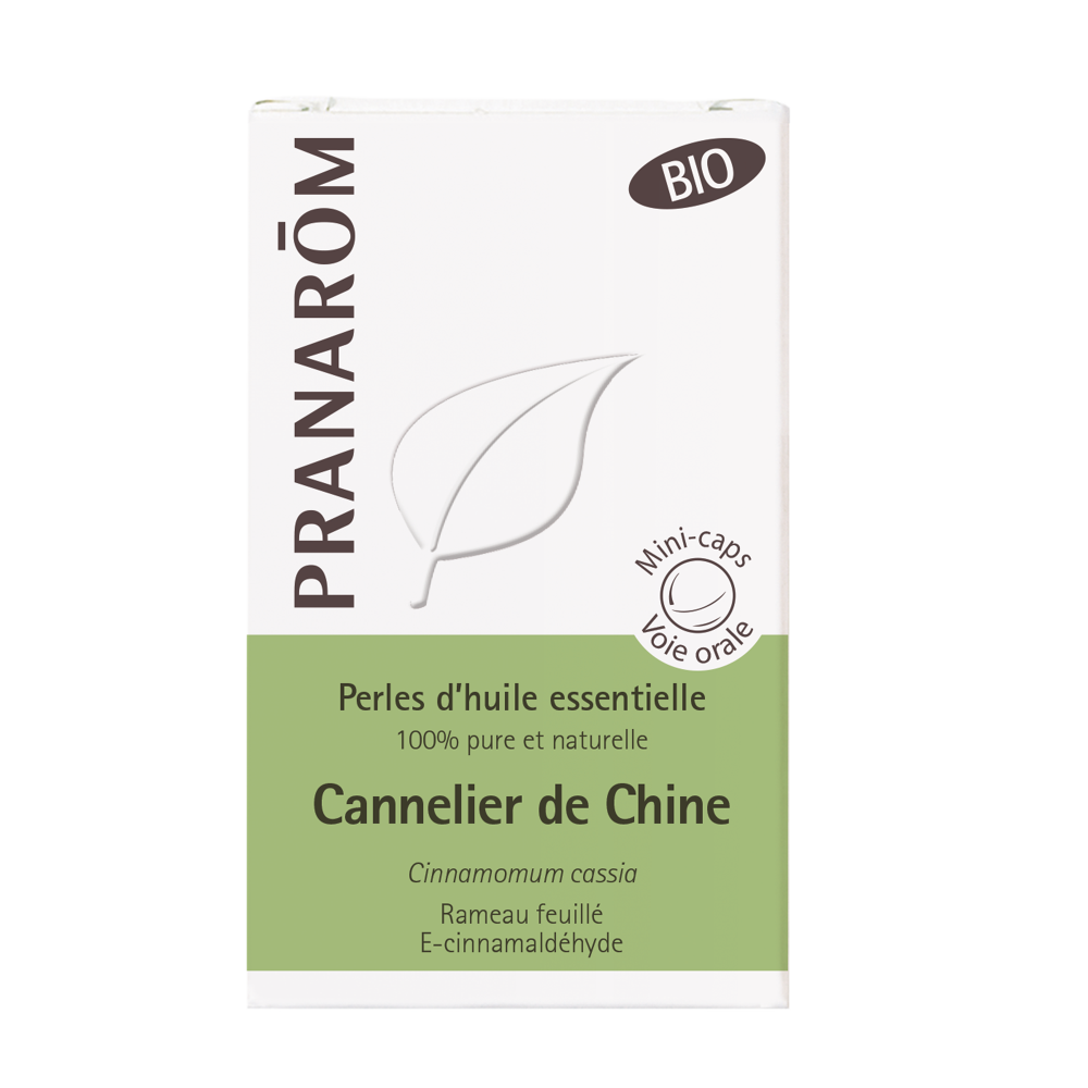 Perles d'huile essentielle Cannelier de Chine 60 capsules