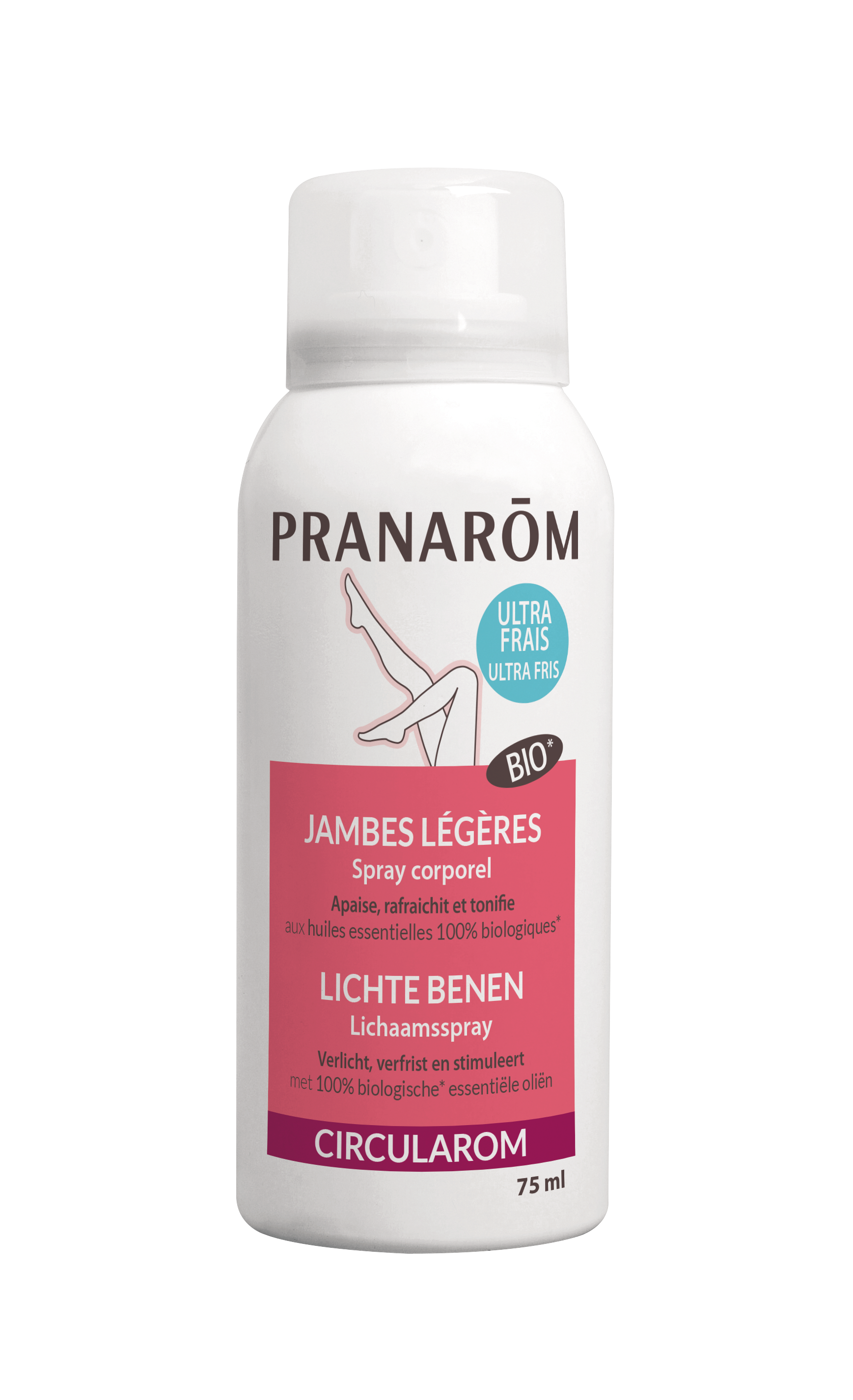 Spray circulation jambes légères bio 75ml