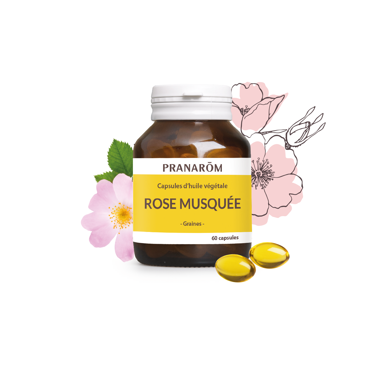 Rose Musquée 60 Capsules