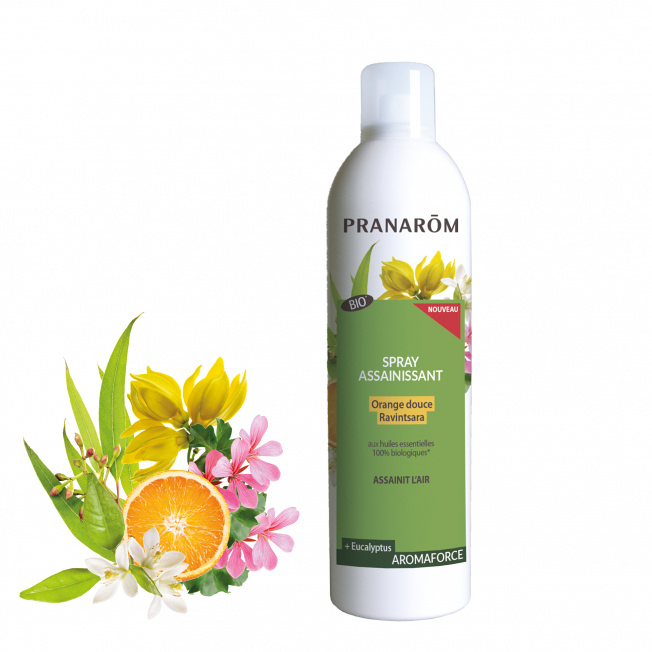 Spray Assainissant Orange Douce/Ravintsara (Eco) 400ml