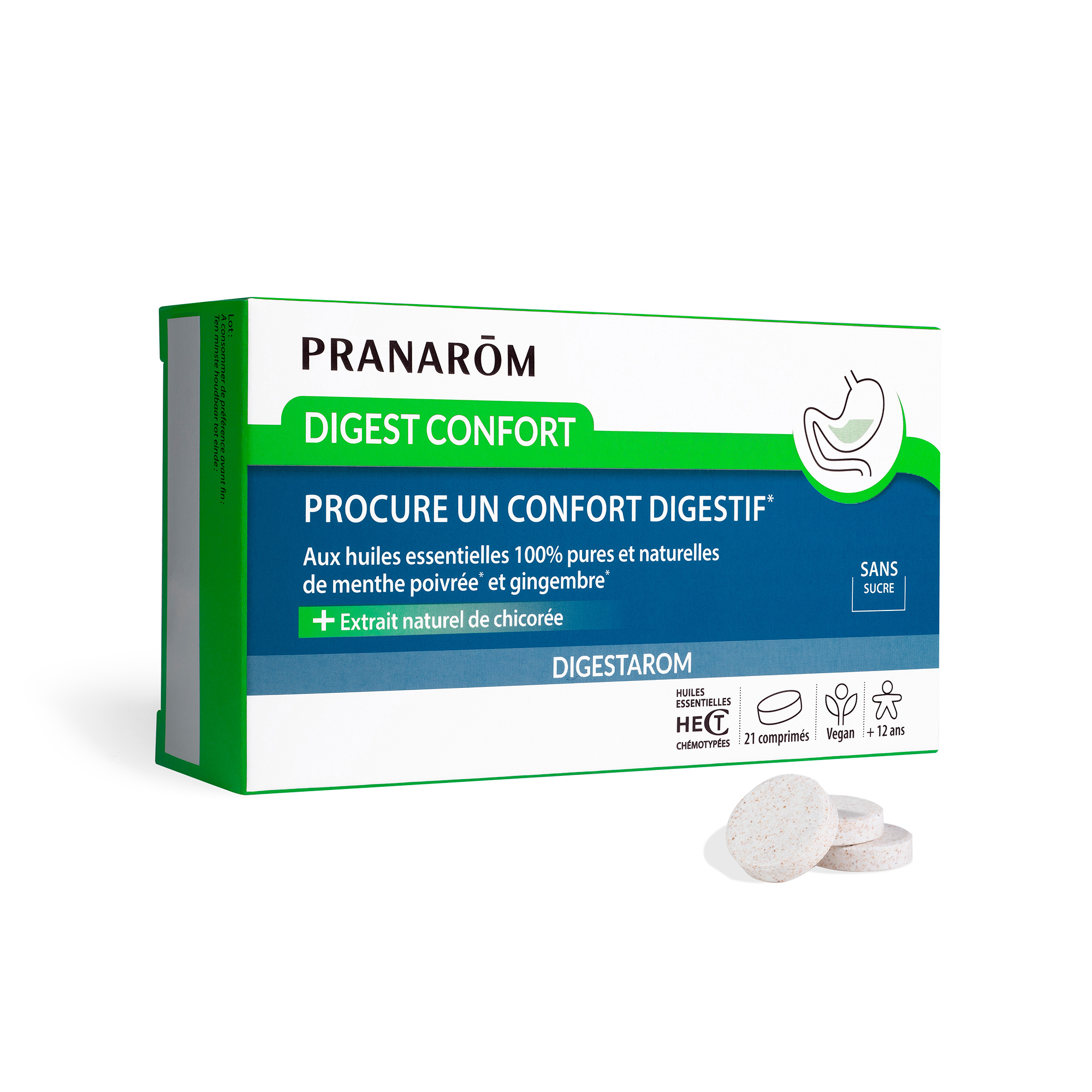 Pranarôm - Digestarom - Digest Confort - 21 Comprimés