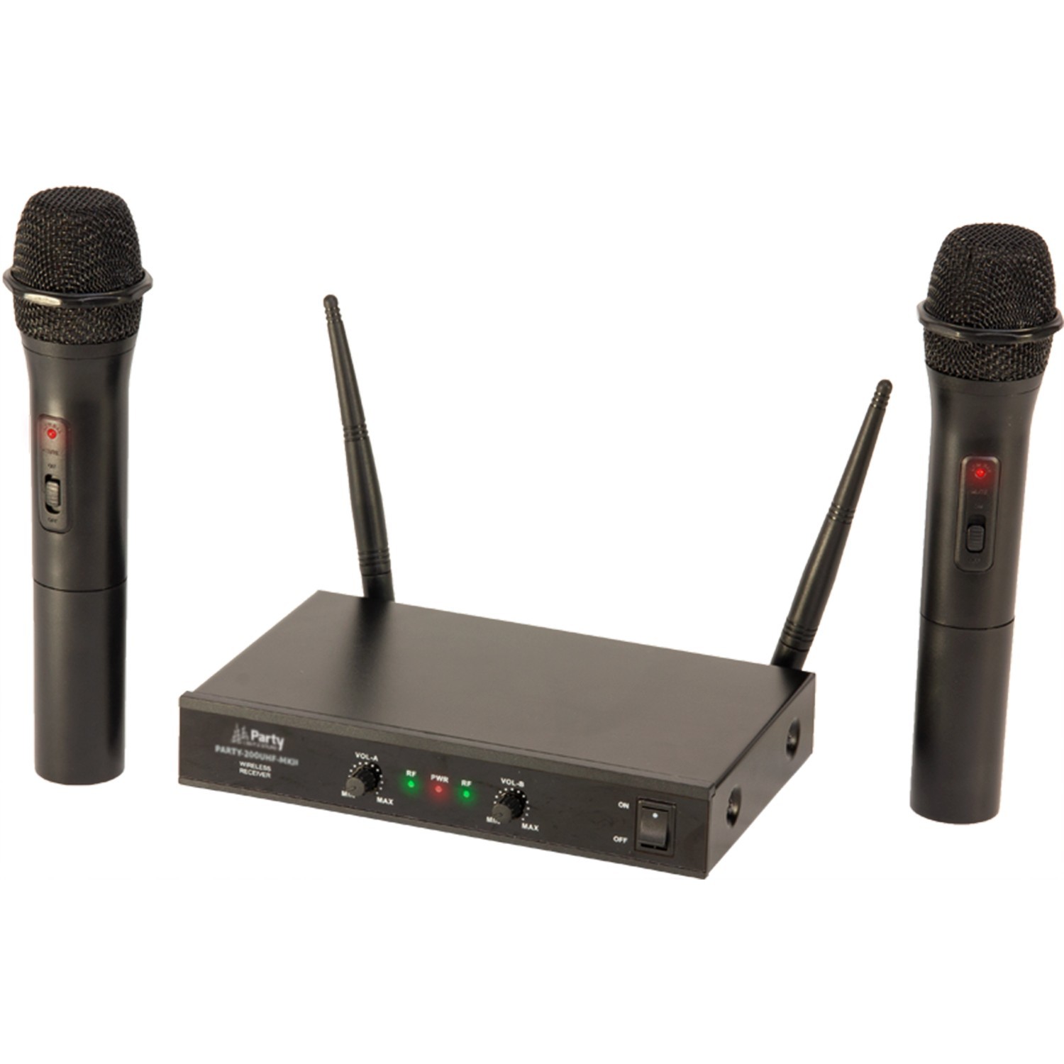 Systeme de microphone UHF à 2 canaux