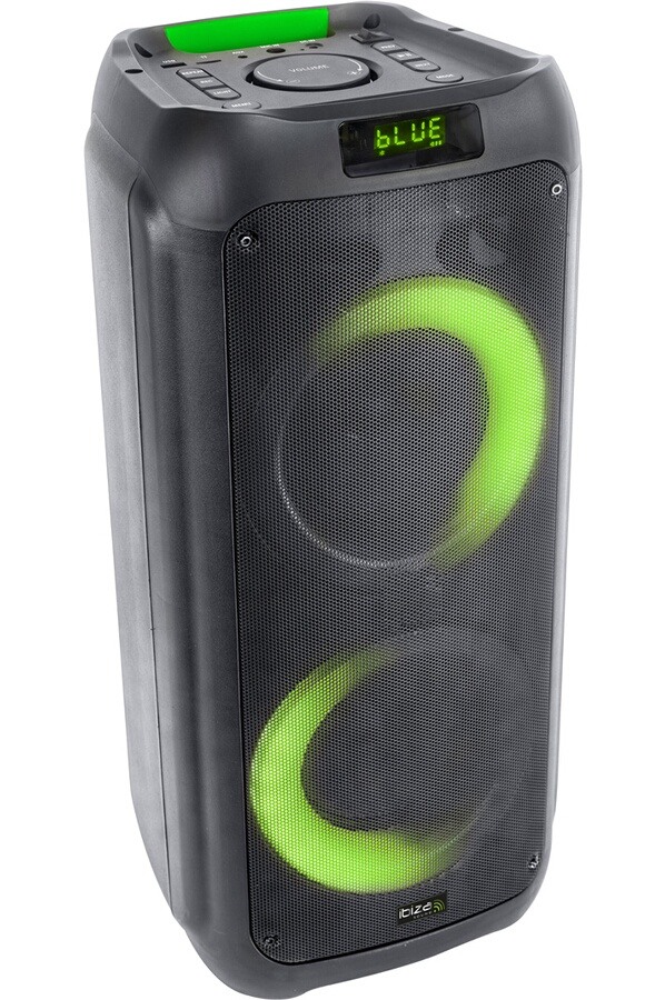 Enceinte Sono Dj Sans Fil Bluetooth Ibiza Lyra 400 Noir