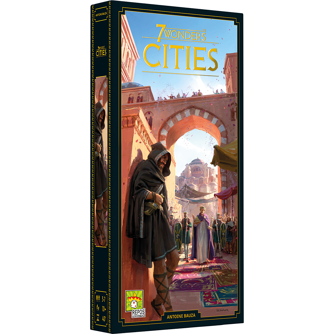 Extension 7 wonders : Cities Asmodee - vue 4