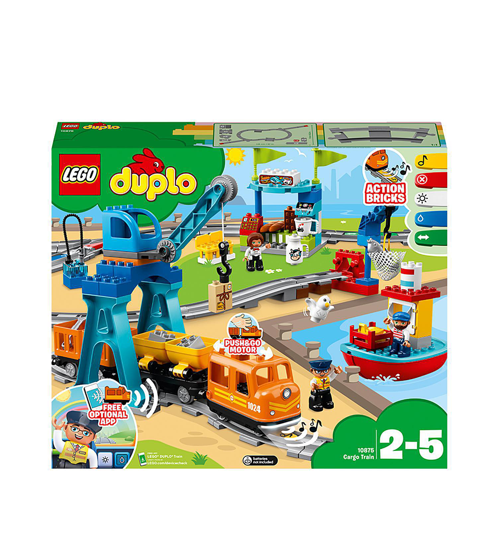 Lego® Duplo® Ma Ville - Le Train De Marchandises - 10875