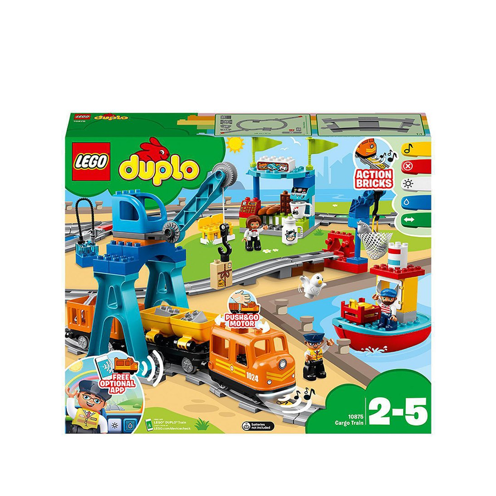 Lego® Duplo® Ma Ville - Le Train De Marchandises - 10875
