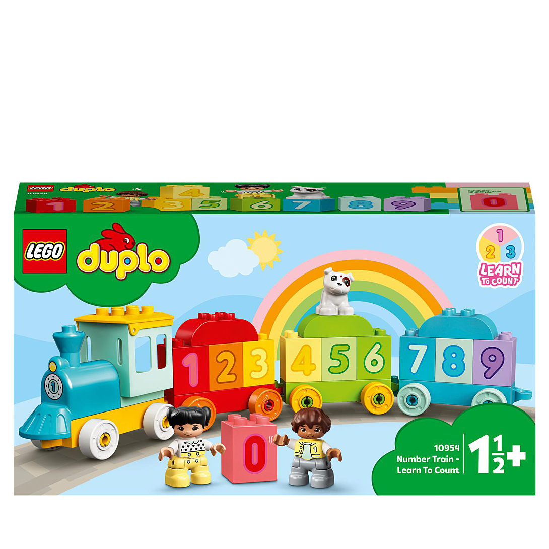 Lego Duplo Le Train Des Chiffres Apprendre À Compter 10954 Lego La Boîte - vue 3