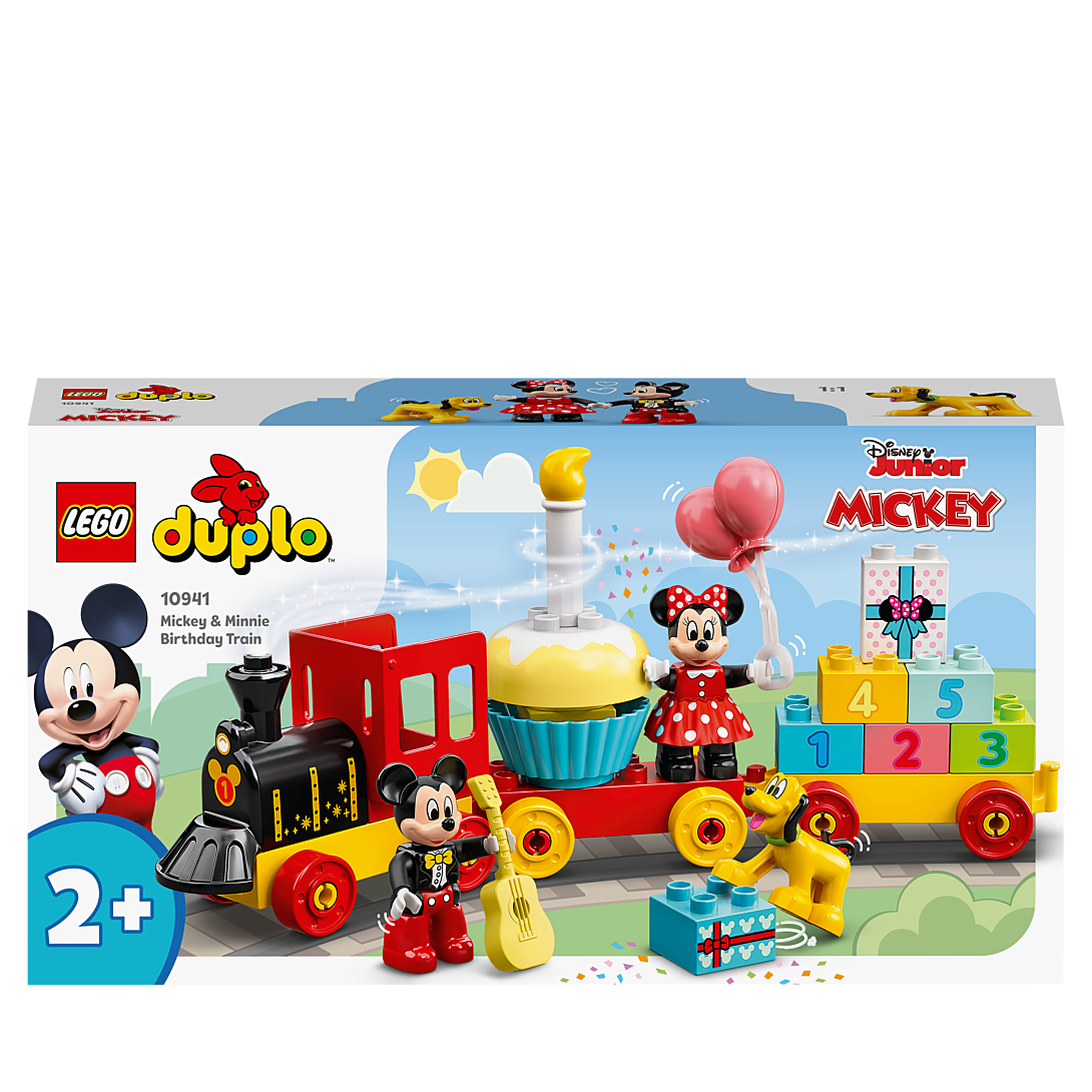 LEGO DUPLO Train Anniversaire Mickey Minnie - vue 4