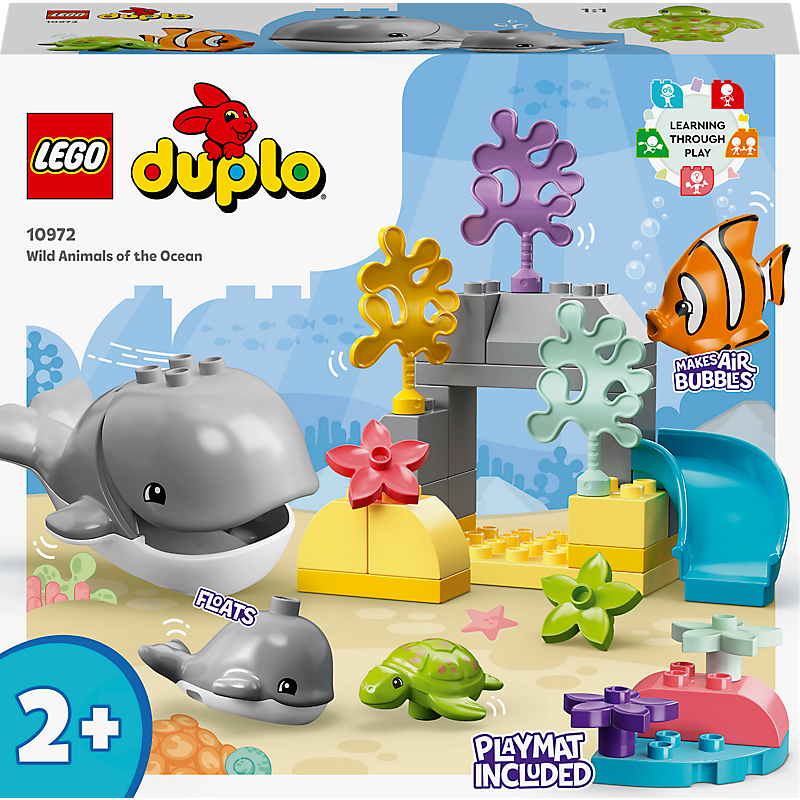LEGO® DUPLO® Ma ville - Animaux sauvages de l’océan - 10972