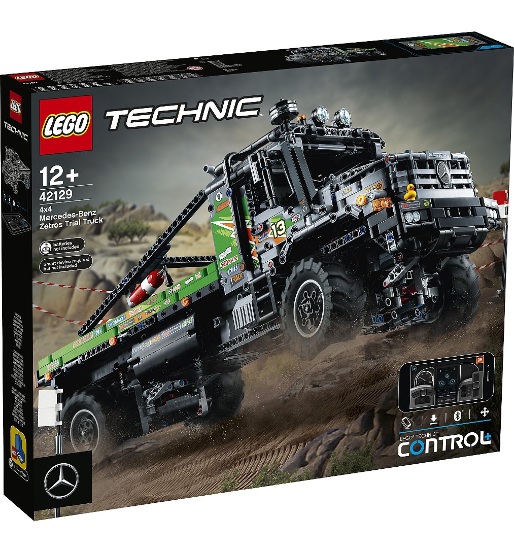 LEGO® Technic - Le camion d’essai 4x4 Mercedes-Benz Zetros télécommandé - 42129