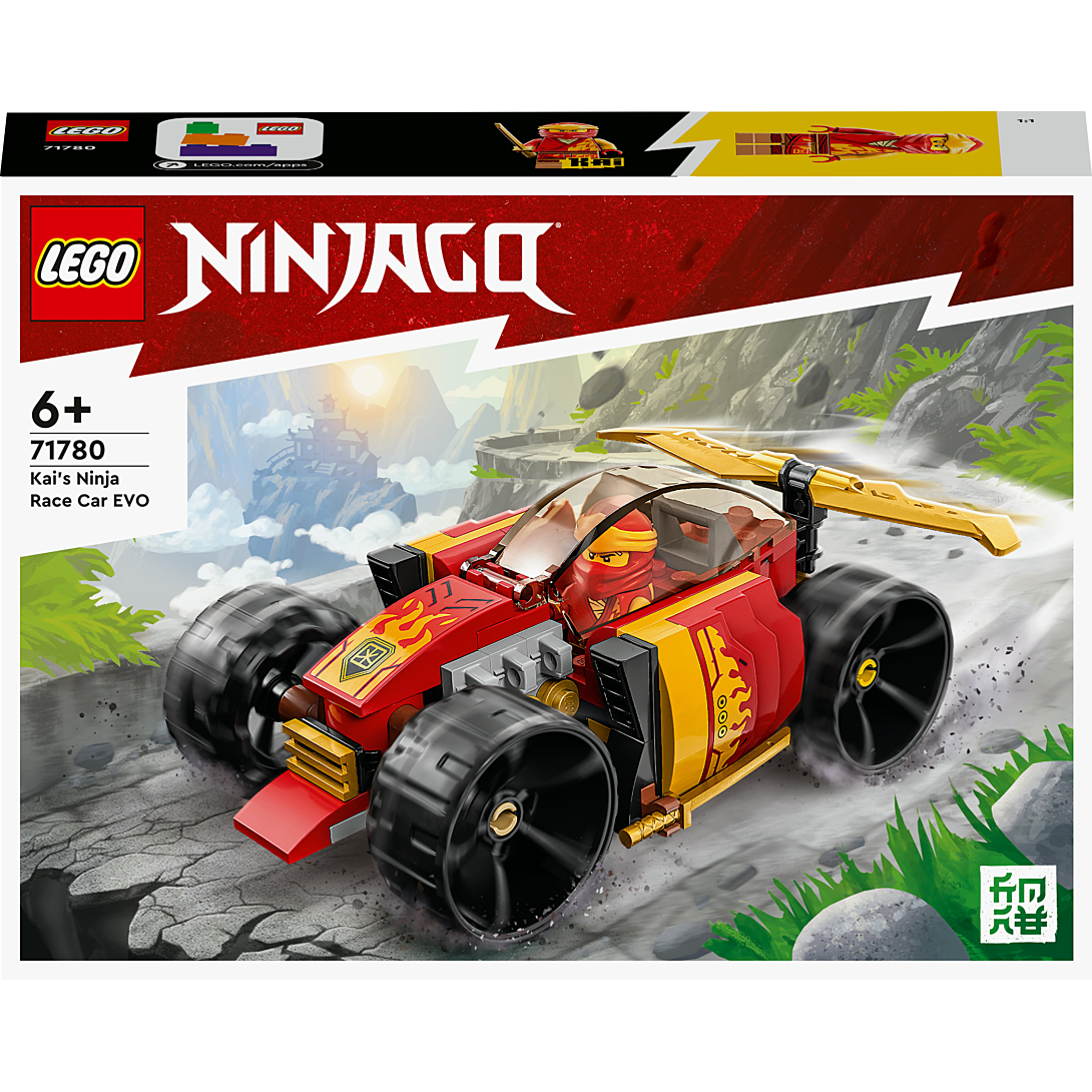 Voiture De Course Ninja De Kai 71780 Lego La Boîte