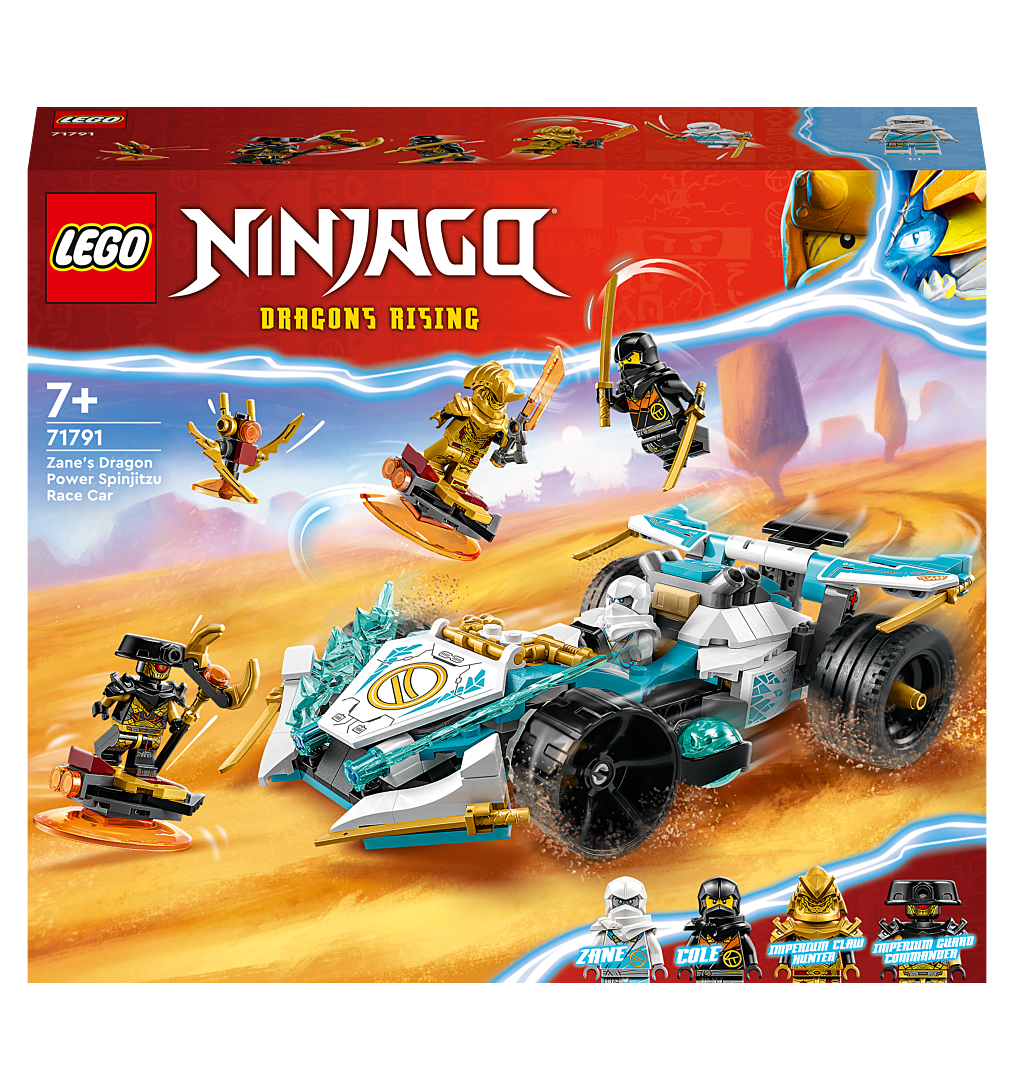 LEGO® NINJAGO® - La voiture de course Spinjitzu : le pouvoir du dragon de Zane - 71791