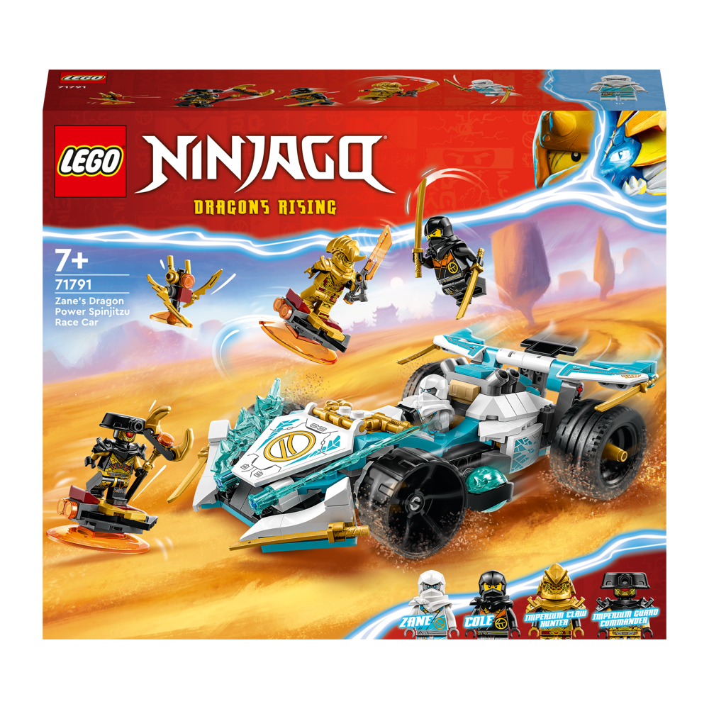 LEGO® NINJAGO® - La voiture de course Spinjitzu : le pouvoir du dragon de Zane - 71791