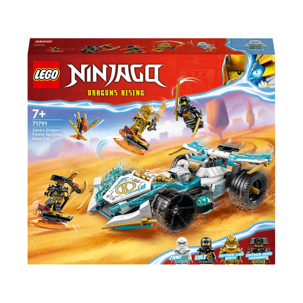 LEGO® NINJAGO® - La voiture de course Spinjitzu : le pouvoir du dragon de Zane - 71791