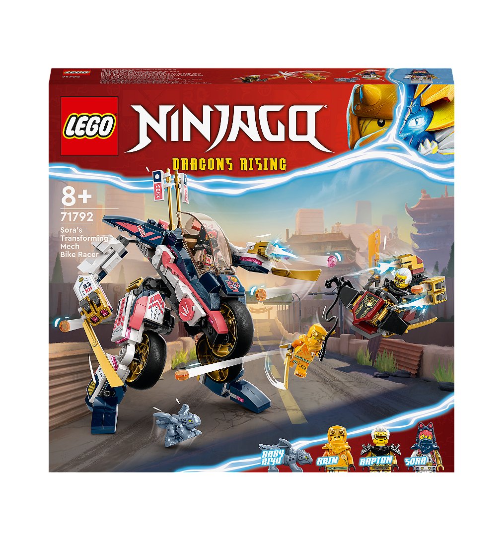 LEGO® NINJAGO® - Le robot bolide transformable de Sora - 71792