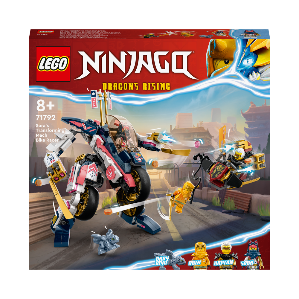 LEGO® NINJAGO® - Le robot bolide transformable de Sora - 71792