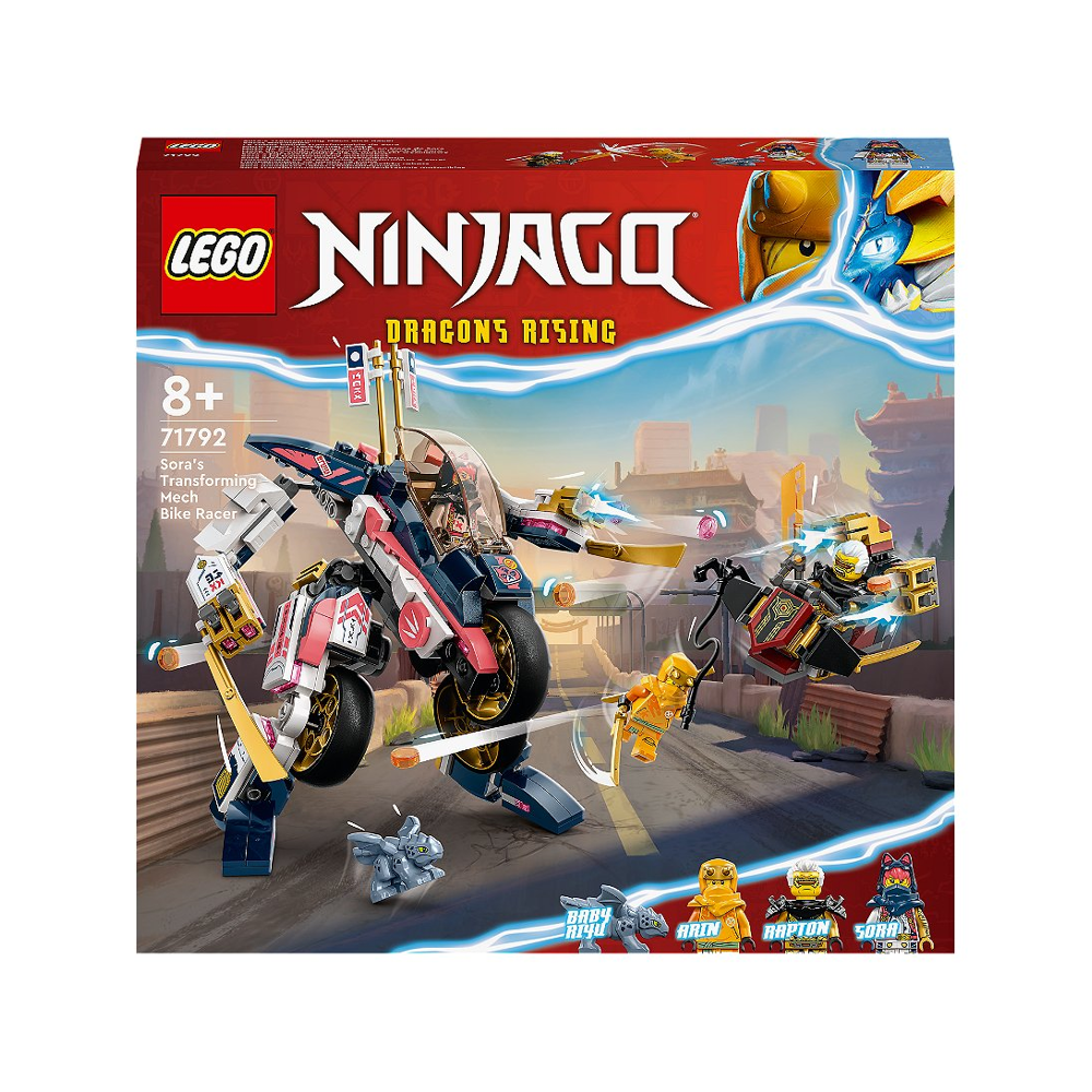 LEGO® NINJAGO® - Le robot bolide transformable de Sora - 71792