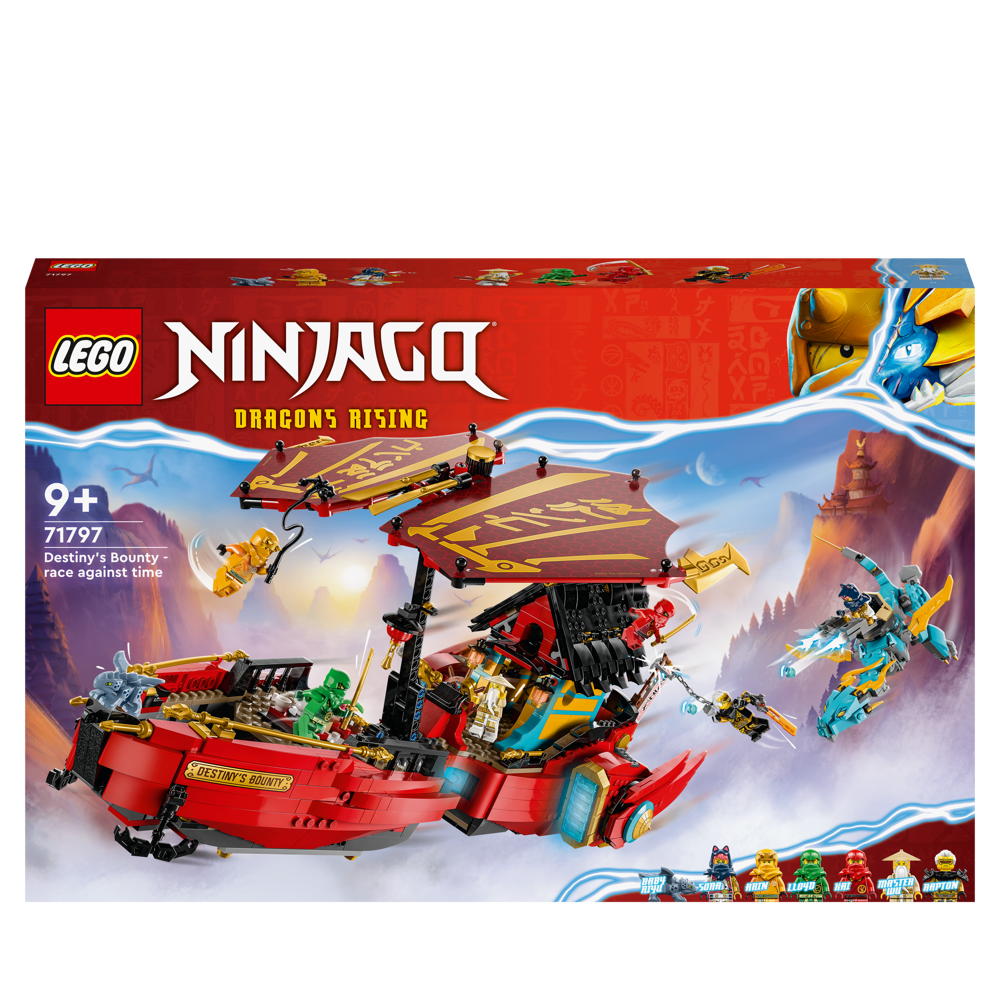 LEGO® NINJAGO® - Le QG des ninjas - La course contre la montre - 71797