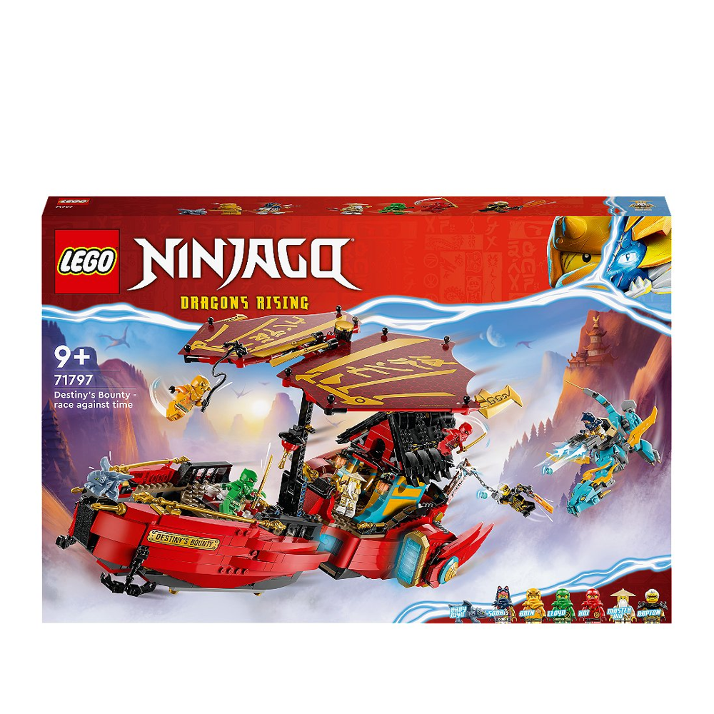 LEGO® NINJAGO® - Le QG des ninjas - La course contre la montre - 71797