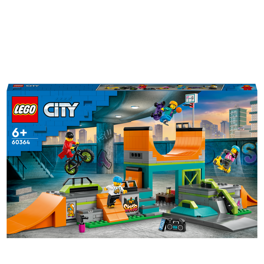 LEGO® City - Le skatepark urbain - 60364