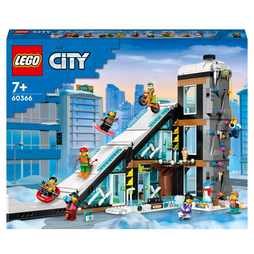 LEGO® City - Le complexe de ski et d’escalade - 60366