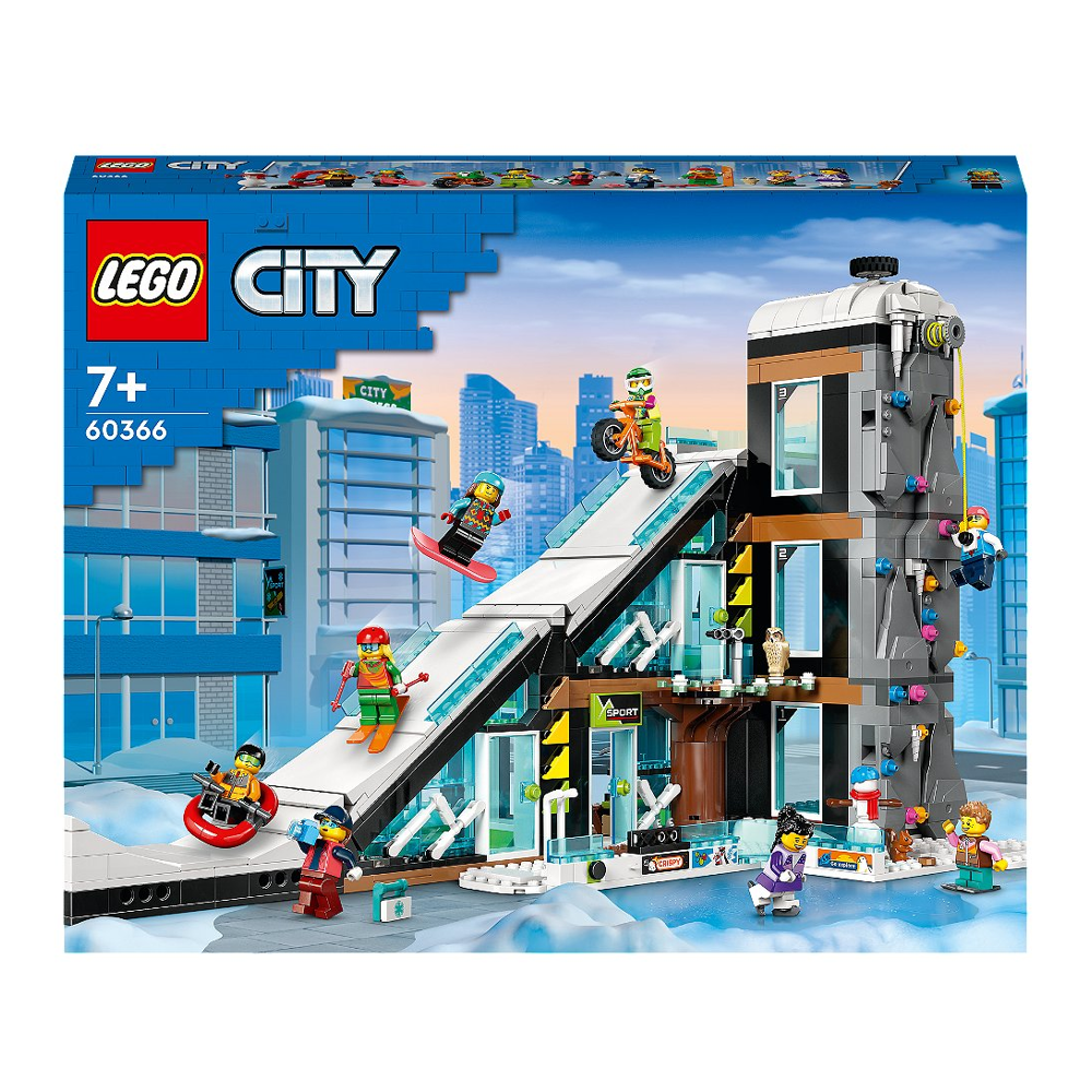 LEGO® City - Le complexe de ski et d’escalade - 60366